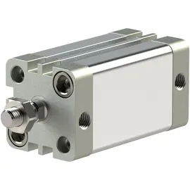 Riegler Kompaktzylinder, doppeltwirkend, AG, K-Ã ̃40, Hub40, G1/8, ISO21287