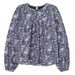 Pepe Jeans für Mädchen. PG301688 Bluse Telma (12años= 152cm), Lässig, Mehrfarbig, Viskose, Langarm, Kinderbekleidung
