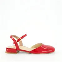Mayólica Paul Green Peeptoes & Slingpumps 3843-007, Lack/Brush, Rot,