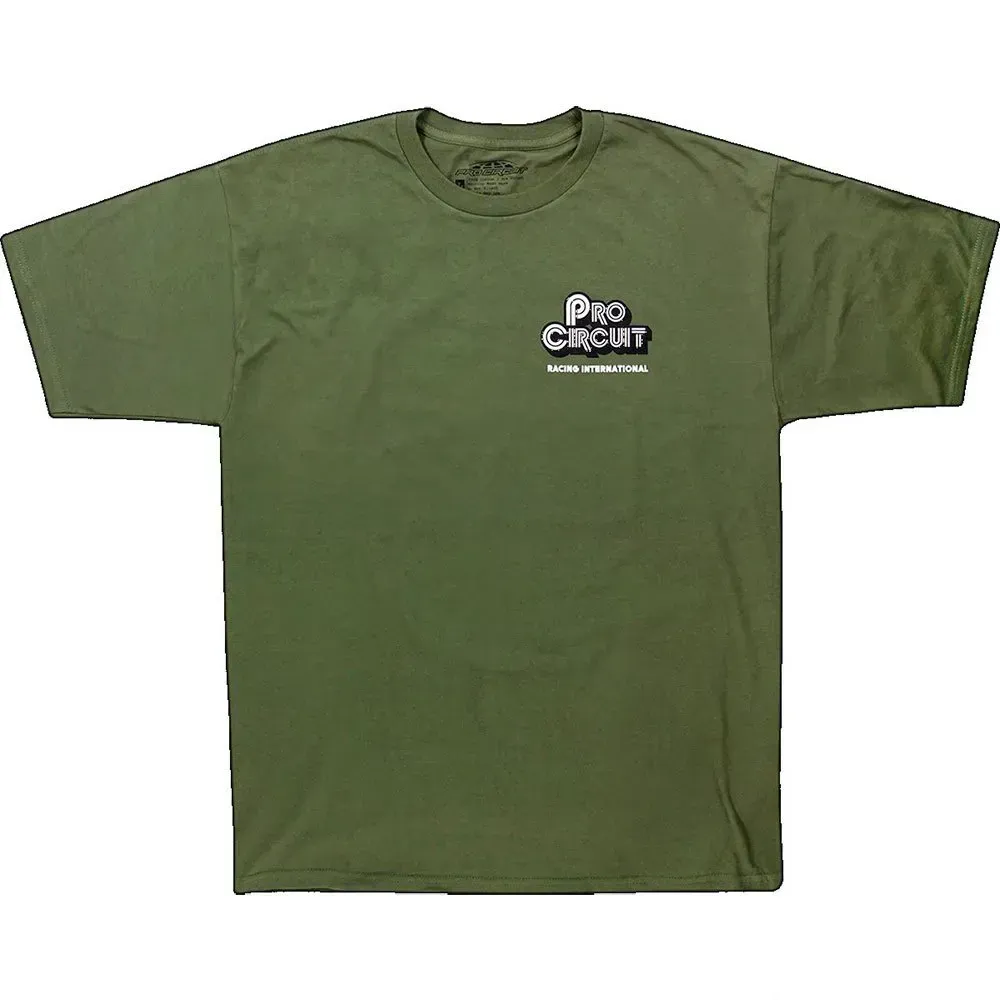 Pro Circuit Pit Bike Kurzarm-t-shirt - Green - XL