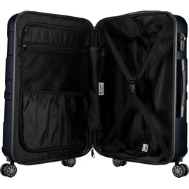 suitline Koffer-Set 3-tlg. dunkelblau