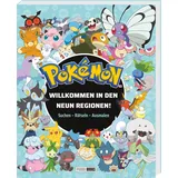 Panini Pokémon: Willkommen in den neun Regionen! - Suchen - Rätseln - Ausmalen