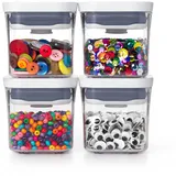 Oxo Mini-Pop-Behälter transparent 0,2 l 4-teiliges Set