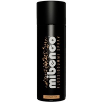 mibenco 71421034 Flüssiggummi Spray / Sprühfolie, Pastellgelb Matt, 400 ml - Schutz für Oberflächen und zum Felgen lackieren