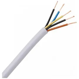Kopp 153010840 Mantelleitung NYM-J 5 x 1.5 mm2, 10 m Grau