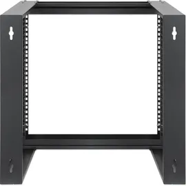 Intellinet Network Solutions Wandschrank 19" Open Frame 2 Stangen Flat Pack 9U Schwarz