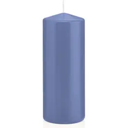 Stumpenkerze graublau 618318.124 150x60mm