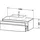 Duravit Ketho Waschtischunterschrank, 1 Auszug,