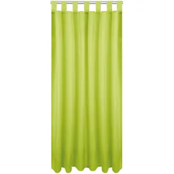 Bestlivings Dekoschal Ellen Schlaufen, 140x145 cm - grün