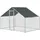 pro.tec Freilaufgehege Wels mit Sonnendach 3x2x2 m