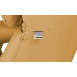 Hukla Relaxsessel Pierre Leder 75 x 115 x 87 cm Orange mit Relax-Funktion