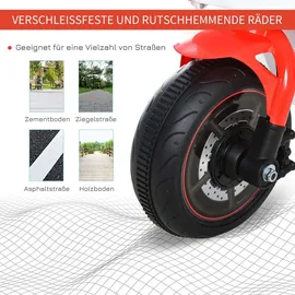 Homcom Rutschmotorrad weiß (39x48x74 cm)