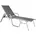 Kettler BasicPlus Stapelliege 202 70 103 cm silber/anthrazit