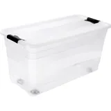 KEEEPER Aufbewahrungsbox Konrad 79,5 x 39,5 x 41 cm 1-tlg. transparent