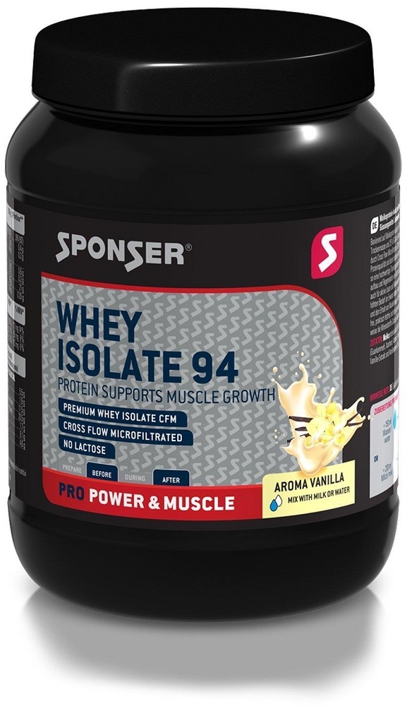 Sponser Unisex Whey Protein - Banane (850g)