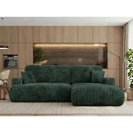 MKS Ecksofa OVO Cord 4-Sitzer Grün