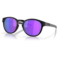 Oakley Latch Violet, Sonnenbrille - Schwarz Violett-Verspiegelt