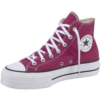 Converse Sneaker CONVERSE "CHUCK TAYLOR ALL STAR LIFT" Gr. 36, lila (berry, white) Schuhe Schnürstiefeletten