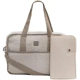 jollein Wickeltasche Tragetasche Teddy Noé Sand