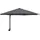 vidaXL Patio-Regenschirm Anthrazit Pulverbeschichteter Stahl, Polyester