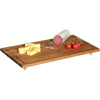 KESPER Herdabdeckplatte aus Akazie 50x28x4 cm Schneide- und Servierplatte 28591