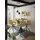 Stolkom Barhocker Sofia 54 x 60 x 103,5 cm Gelb/Schwarz