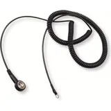 Quadrios ESD-Erdungskabel 3.60m Druckknopf 10 mm, Ringkabelschuhanschluss
