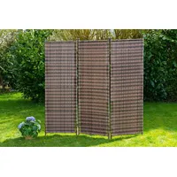 Merxx Paravent Cognac 183 x 3 x 183 cm