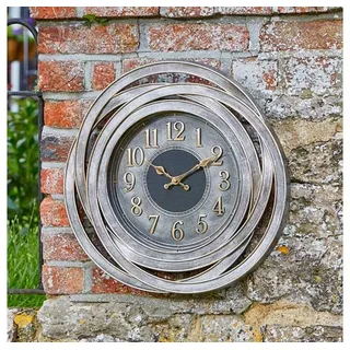 Smart Garden Wanduhr Ripley-Wanduhr / Gartenuhr 55 cm für drinnen und draußen