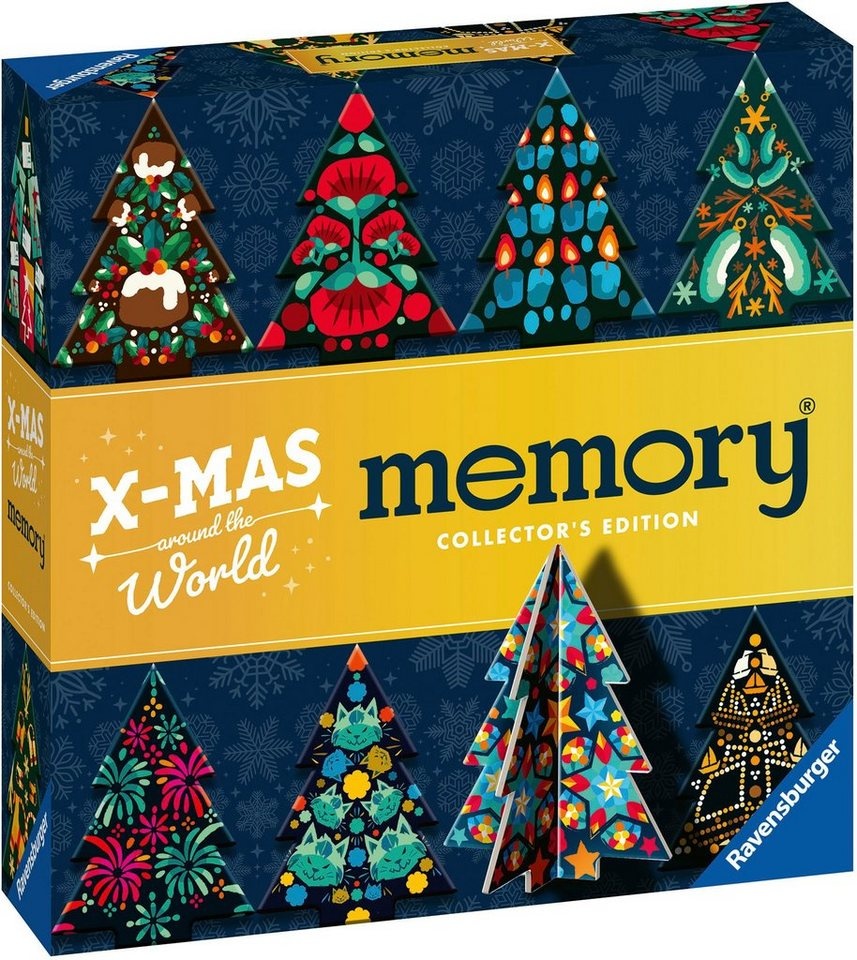 Ravensburger Spiel, Merkspiel memory® Collector's Edition, X-Mas around the World, Made in Europe; FSC® - schützt Wald - weltweit bunt