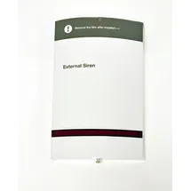 Indexa System 9000 Außensirenen-Abdeckung 9000AS-AW Syst. weiss f. 9000AS/D-B Abdeckung Außensirene weiß Acrylnitril-Butadien-Styrol (ABS), 1