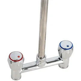 GastroHero Zweiloch Geschirrwaschbrause Profi 100 + Mischbatterie