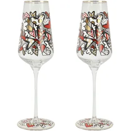 GOEBEL Sektglas Romero Britto 0,3 l