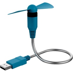 Ultron RealPower USB mini Ventilator, Ventilator, Blau