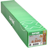 acerto SPAX HI.FORCE, 8 x 500 mm, 25 Stück, T-STAR plus T40, 4CUT, WIROX 0251010805005