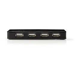 Nedis USB-Hub 7-Port port(s) USB 2.0 Netzstromversorgung / - Stromversorgung über USB,7x USB