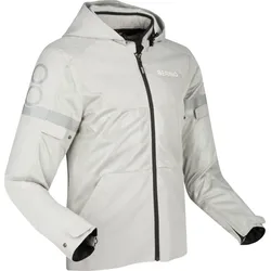Bering Profil 17353 Motorrad Textiljacke, schwarz-grau, Größe 2XL für Männer