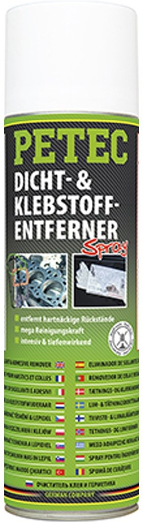 PETEC Dicht- & Klebstoffentferner Spray, 500 ml