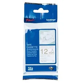 Brother TZe-R234 P-touch textiles Schriftband gold auf weiß 12mm x 4m