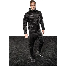 Uhlsport Essential ultraleichte Daunenjacke schwarz/anthrazit M