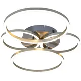GLOBO LED Ringe Design Decken Leuchte Wohn Ess Zimmer Beleuchtung Flur Lampe verstellbar