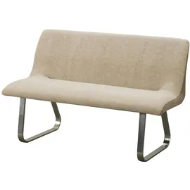 Hti-Living Polsterbank Emrys Blau 140 x 40 x 48 cm
