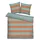 tom tailor / h.& w. schmänk gmbh & co. kg BOLD STRIPES Orange/Türkis 200 x 220 cm + 2 x 80 x 80 cm