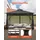 Vevor Moskitonetz für Pavillon 4 Stück 3,05 x 3,96 x 2,07 m Schwarz