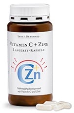 Vitamin C + Zinc Slow Release Capsules - 116 g