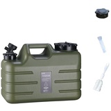 oocco wasserkanister mit hahn,Camping wasserkanister,kanister mit Zapfhahn,11l~18l Camping wasserkanister,Tragbar Mehrzweckkanister Wassertank für Camping, Outdoor etc.