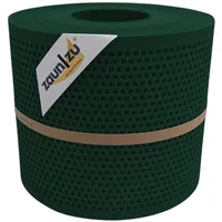 zaunzu® Doppelstabmattenzaun 26 m  Grün/Metall