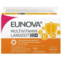 Eunova Multivitamin Langzeit 50+