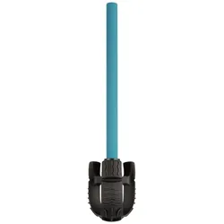 Spirella Silikon WC Bürste "JET" Ersatz Klobürste Innovativ, Flexibel, Hygienisch, Effektiv, Ergonomisch mit Sanitized Protection Blau