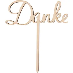 Sallys Cake Topper Sprüche - aus echtem Holz